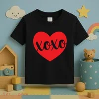 Xoxo Valentines Heart Toddler T-Shirt thumb 3