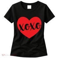 Xoxo Valentines Heart Women's T-Shirt thumb 0