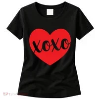 Xoxo Valentines Heart Women's T-Shirt thumb 0