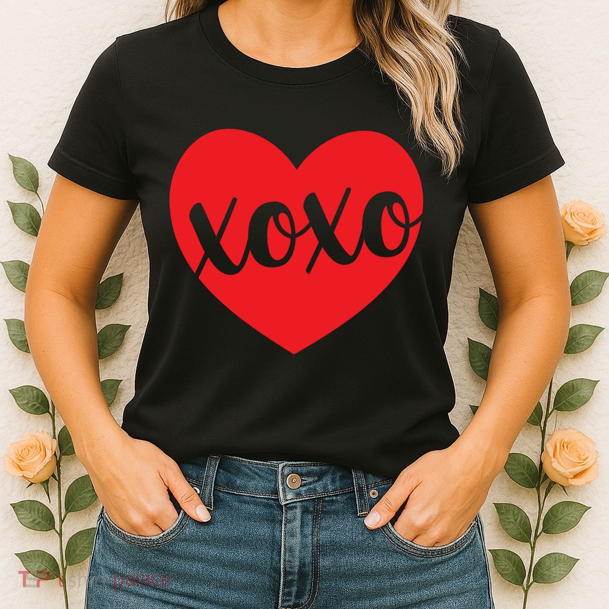 Xoxo Valentines Heart Women's T-Shirt