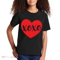 Xoxo Valentines Heart Kids T-Shirt thumb 2