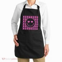 Xoxo Pink Logo Valentines Apron thumb 2
