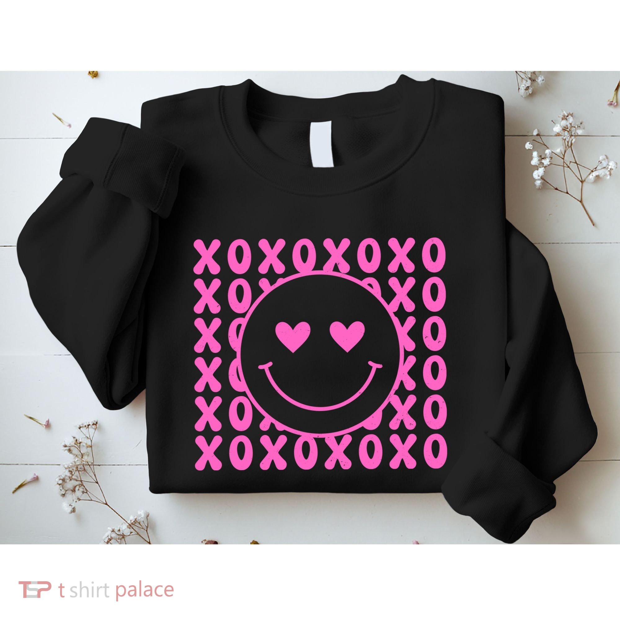 Xoxo Pink Logo Valentines Sweatshirt