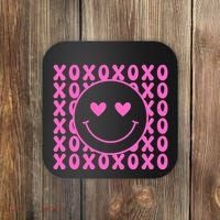 Xoxo Pink Logo Valentines Coaster thumb 0
