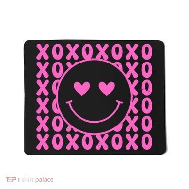 Xoxo Pink Logo Valentines Mousepad