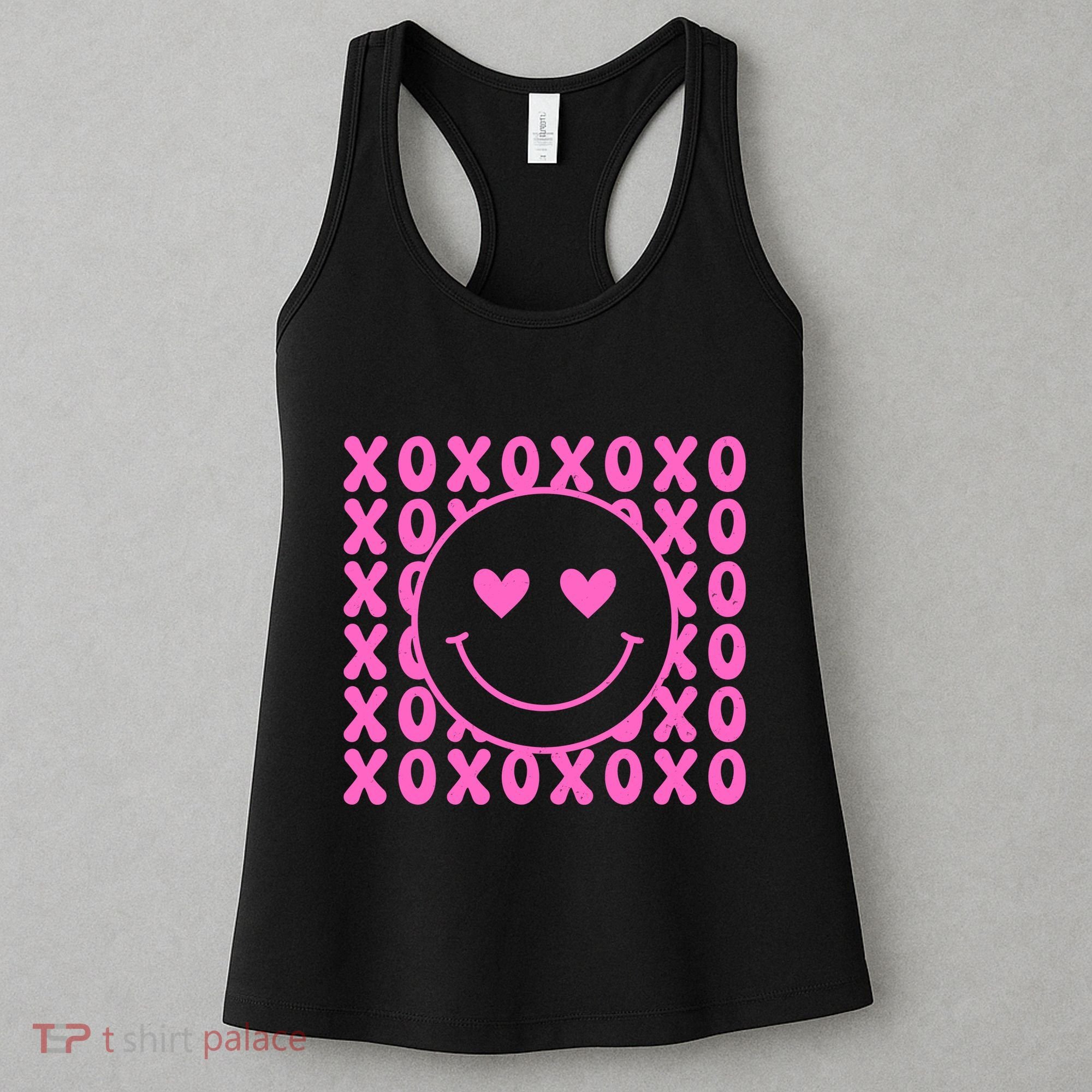 Xoxo Pink Logo Valentines Women's Tank Top