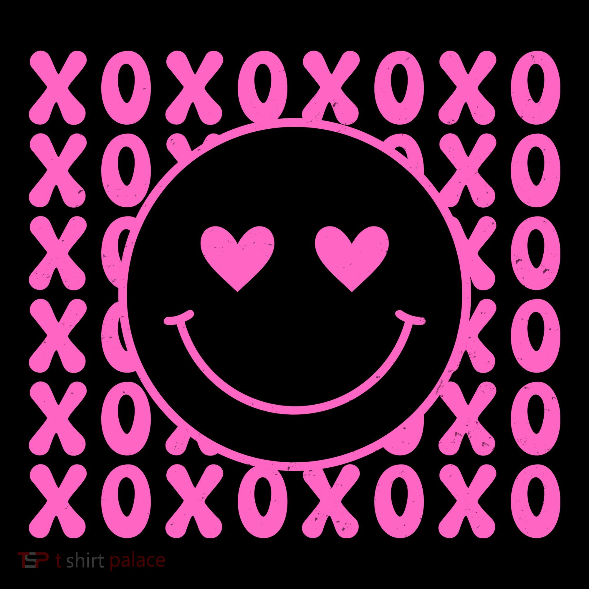 Xoxo Pink Logo Valentines Baby Bodysuit