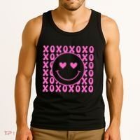 Xoxo Pink Logo Valentines Tank Top thumb 3