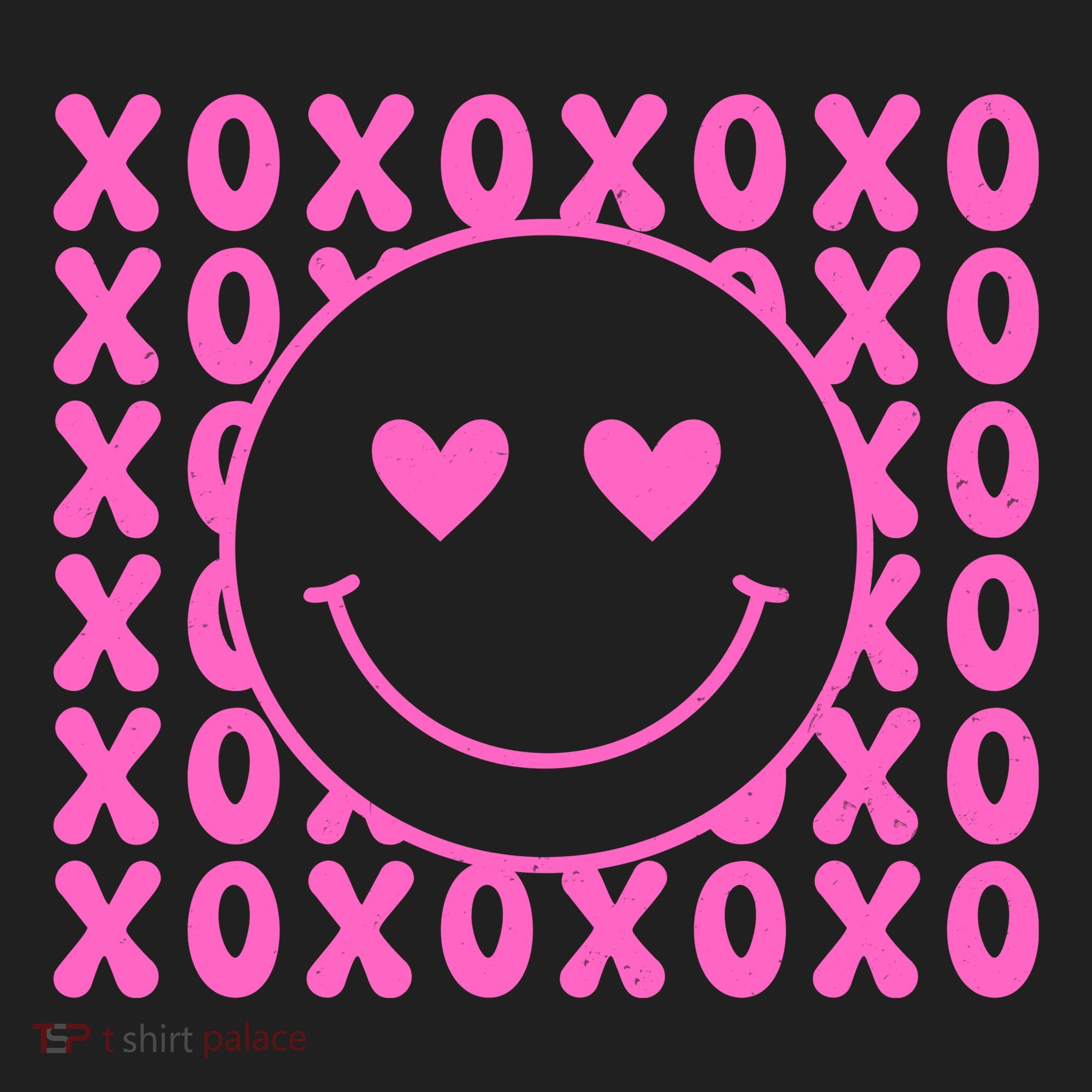Xoxo Pink Logo Valentines Golf Towel