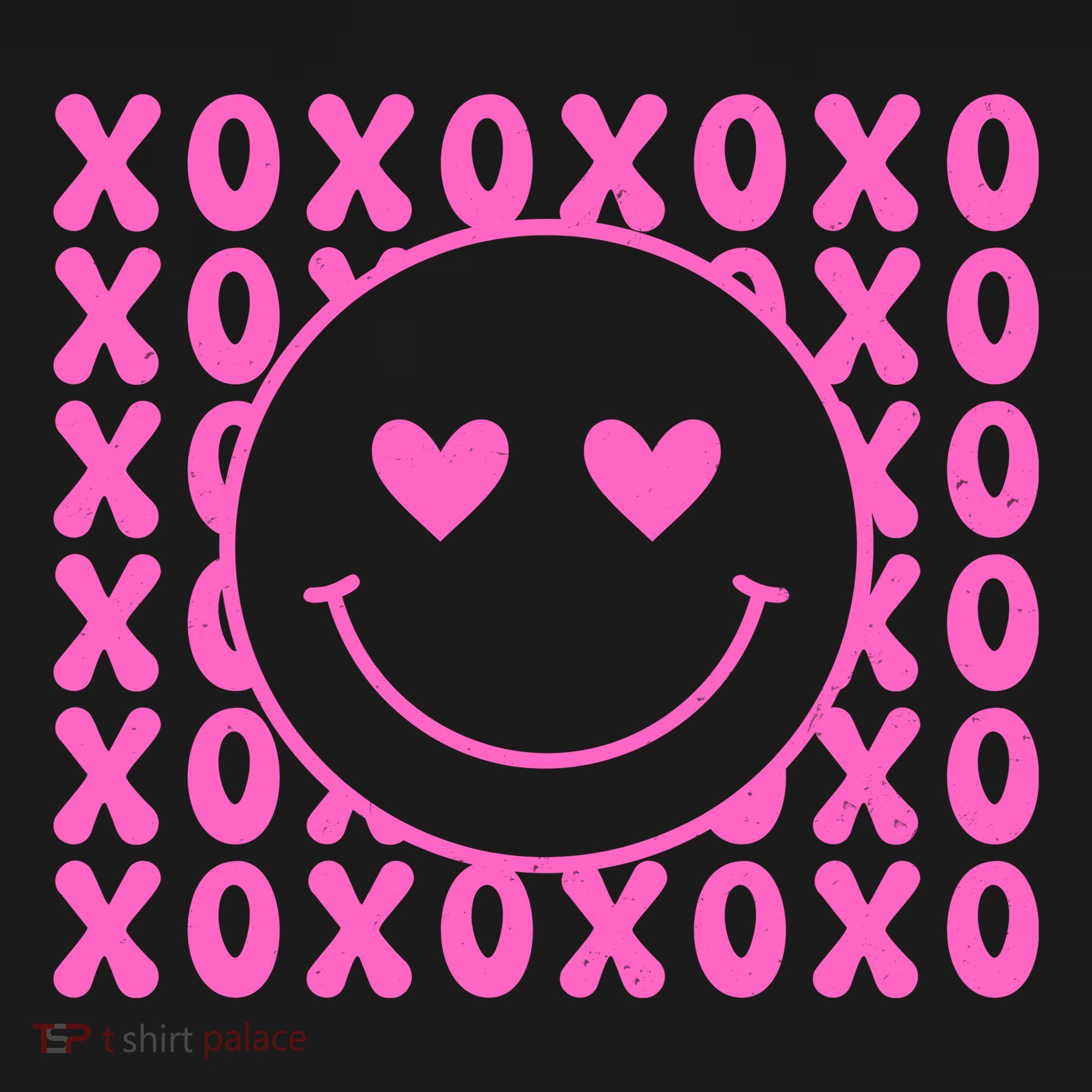 Xoxo Pink Logo Valentines Women's Long Sleeve Shirt