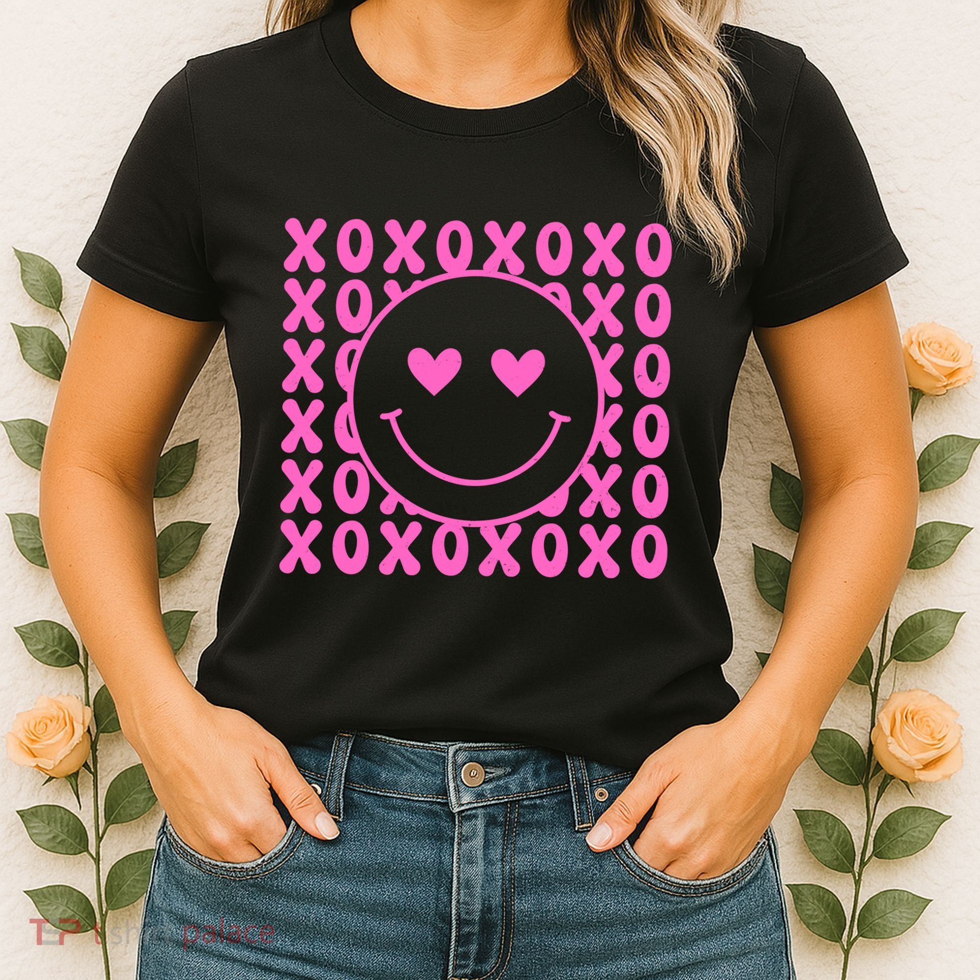 Xoxo Pink Logo Valentines Women's T-Shirt