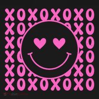 Xoxo Pink Logo Valentines Kids Sweatshirt thumb 2
