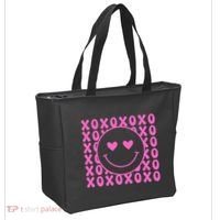 Xoxo Pink Logo Valentines Tote Bag thumb 2