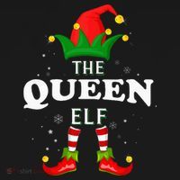 Xmas Queen Elf Family Matching Christmas Pajama Polo thumb 3