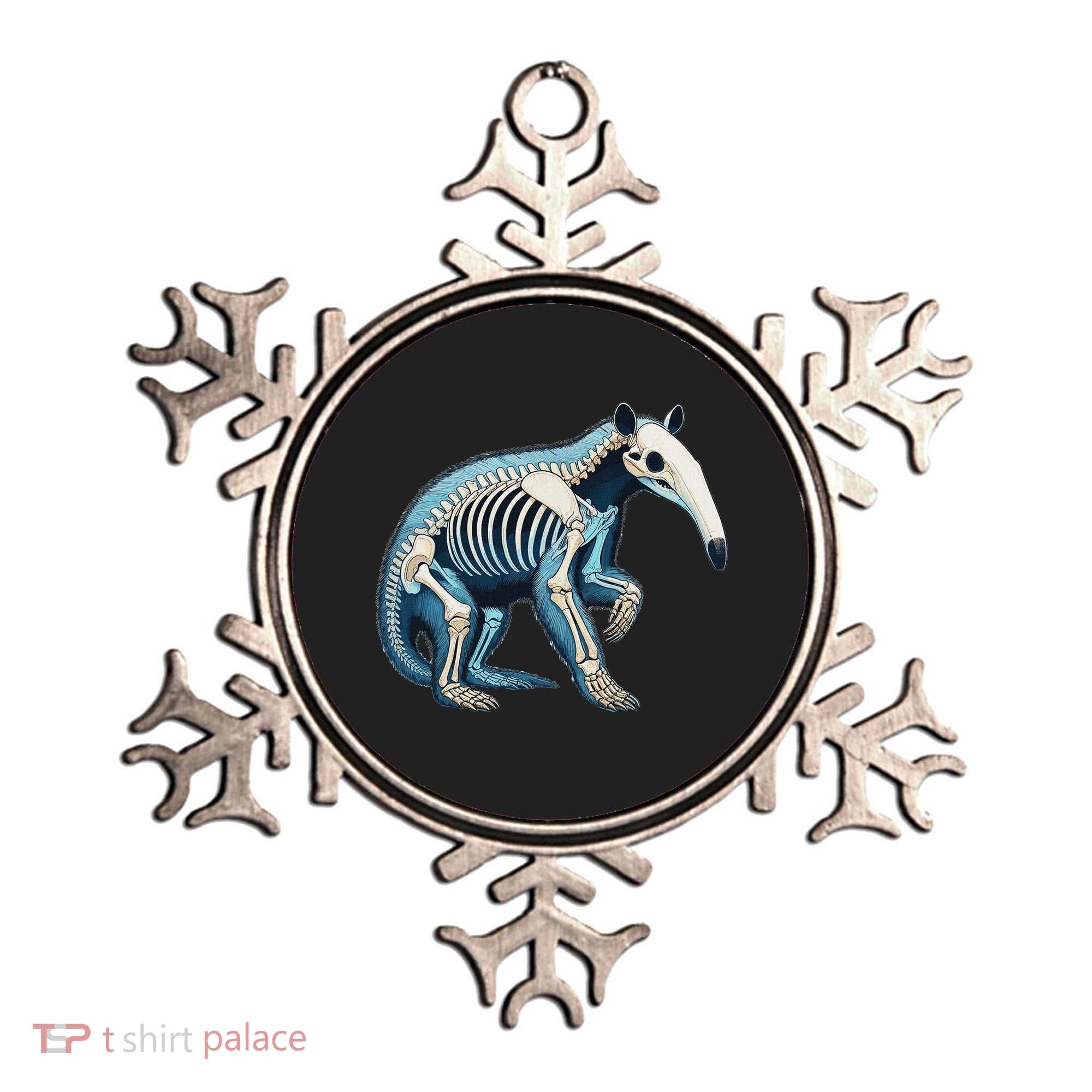 X Ray Anteater Body Anatomy Radiography Skeleton Ornament
