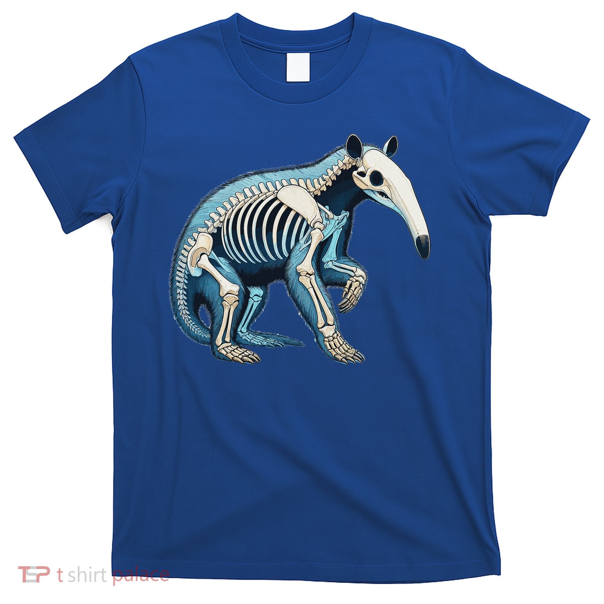 X Ray Anteater Body Anatomy Radiography Skeleton T-Shirt