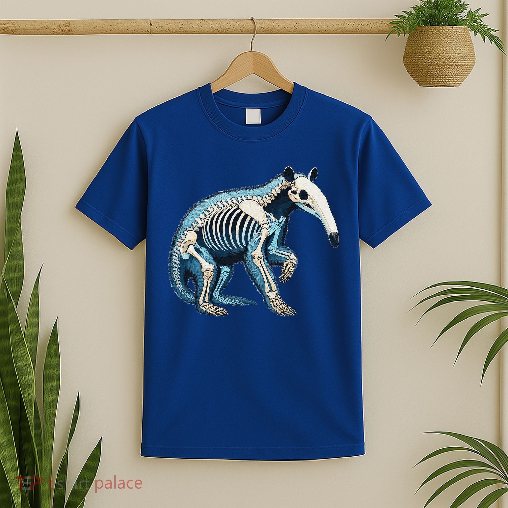 X Ray Anteater Body Anatomy Radiography Skeleton T-Shirt