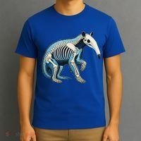 X Ray Anteater Body Anatomy Radiography Skeleton T-Shirt thumb 3