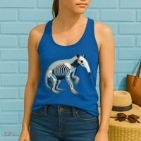X Ray Anteater Body Anatomy Radiography Skeleton Women's Tank Top thumb 2