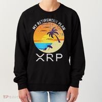 Xrp Ripple Cryptocurrency My Retirement Plan Beach Vacation Women's Sweatshirt thumb 0