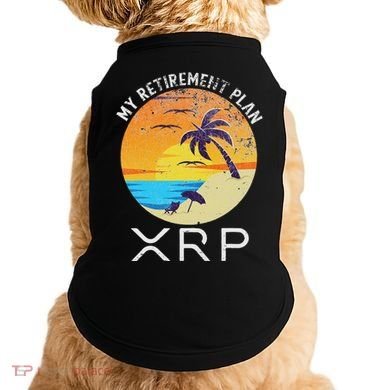 Xrp Ripple Cryptocurrency My Retirement Plan Beach Vacation Doggie Tank