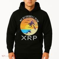 Xrp Ripple Cryptocurrency My Retirement Plan Beach Vacation Hoodie thumb 2