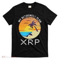 Xrp Ripple Cryptocurrency My Retirement Plan Beach Vacation T-Shirt thumb 0