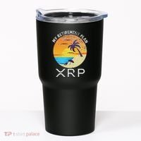 Xrp Ripple Cryptocurrency My Retirement Plan Beach Vacation Tumbler thumb 0