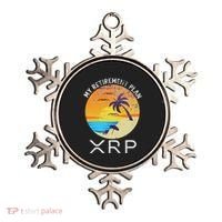 Xrp Ripple Cryptocurrency My Retirement Plan Beach Vacation Ornament thumb 0