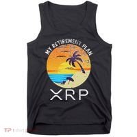 Xrp Ripple Cryptocurrency My Retirement Plan Beach Vacation Tank Top thumb 0