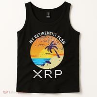 Xrp Ripple Cryptocurrency My Retirement Plan Beach Vacation Tank Top thumb 2