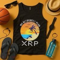 Xrp Ripple Cryptocurrency My Retirement Plan Beach Vacation Tank Top thumb 4