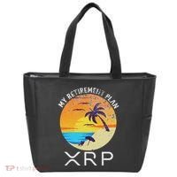 Xrp Ripple Cryptocurrency My Retirement Plan Beach Vacation Tote Bag thumb 0