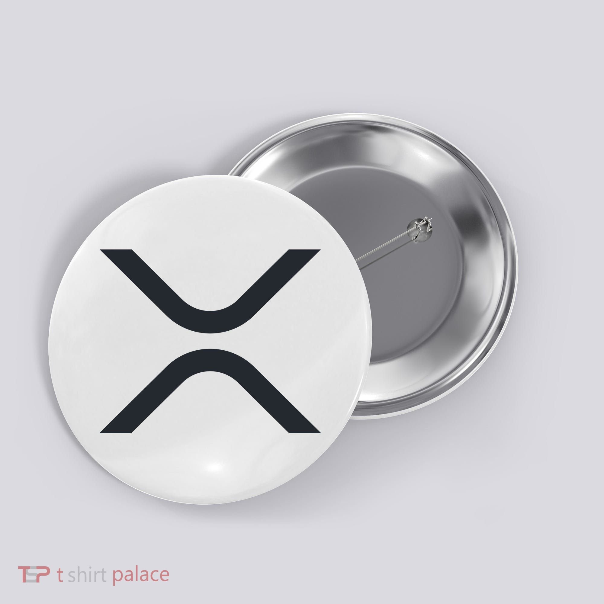 XRP Ripple Logo Button