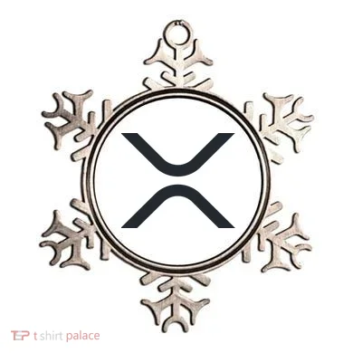 XRP Ripple Logo Ornament