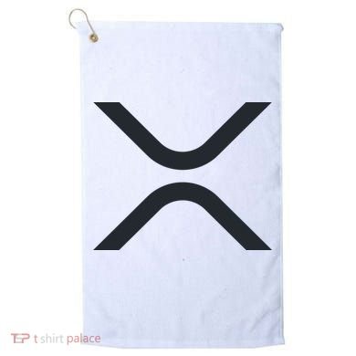XRP Ripple Logo Golf Towel