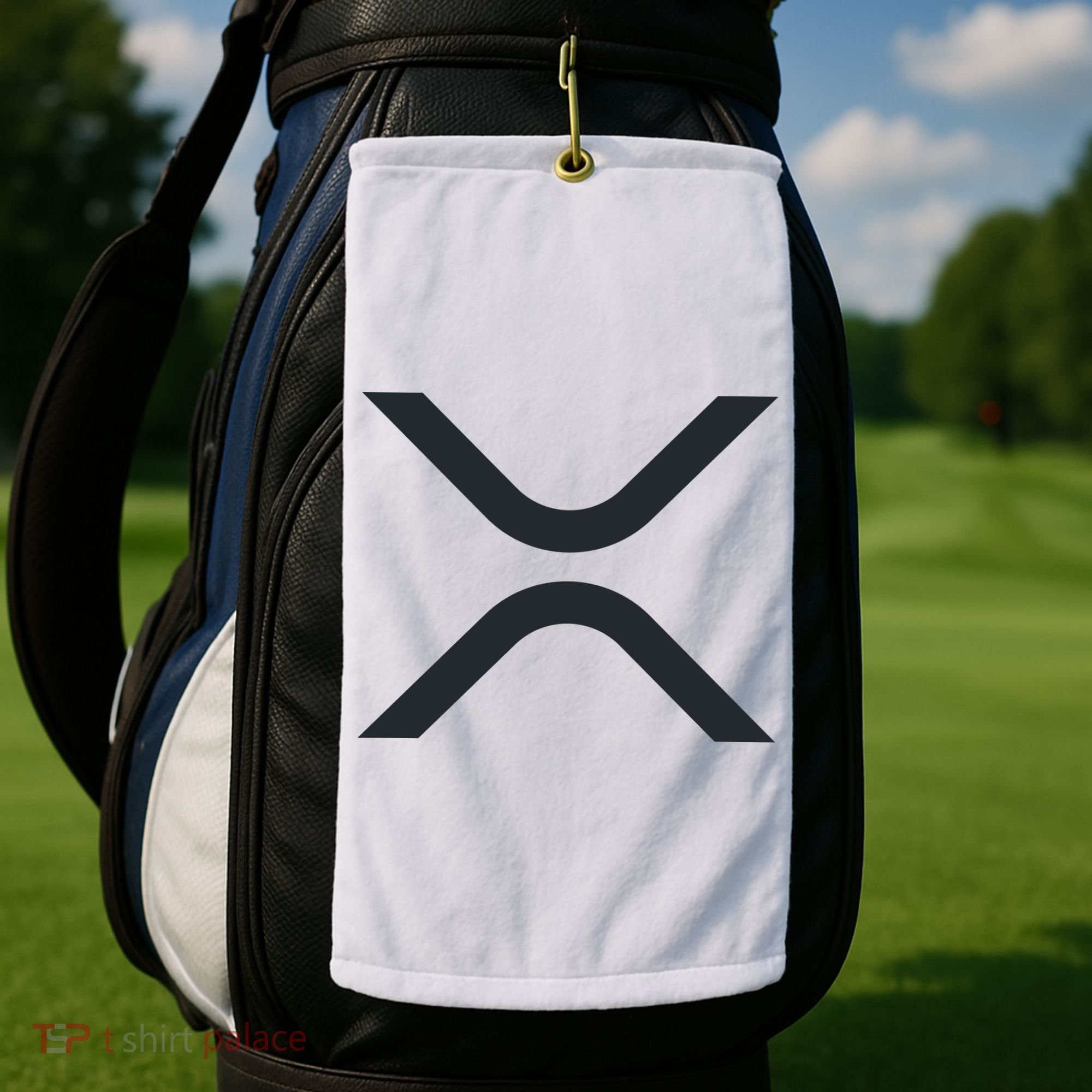 XRP Ripple Logo Golf Towel