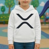 XRP Ripple Logo Kids Hoodie thumb 3