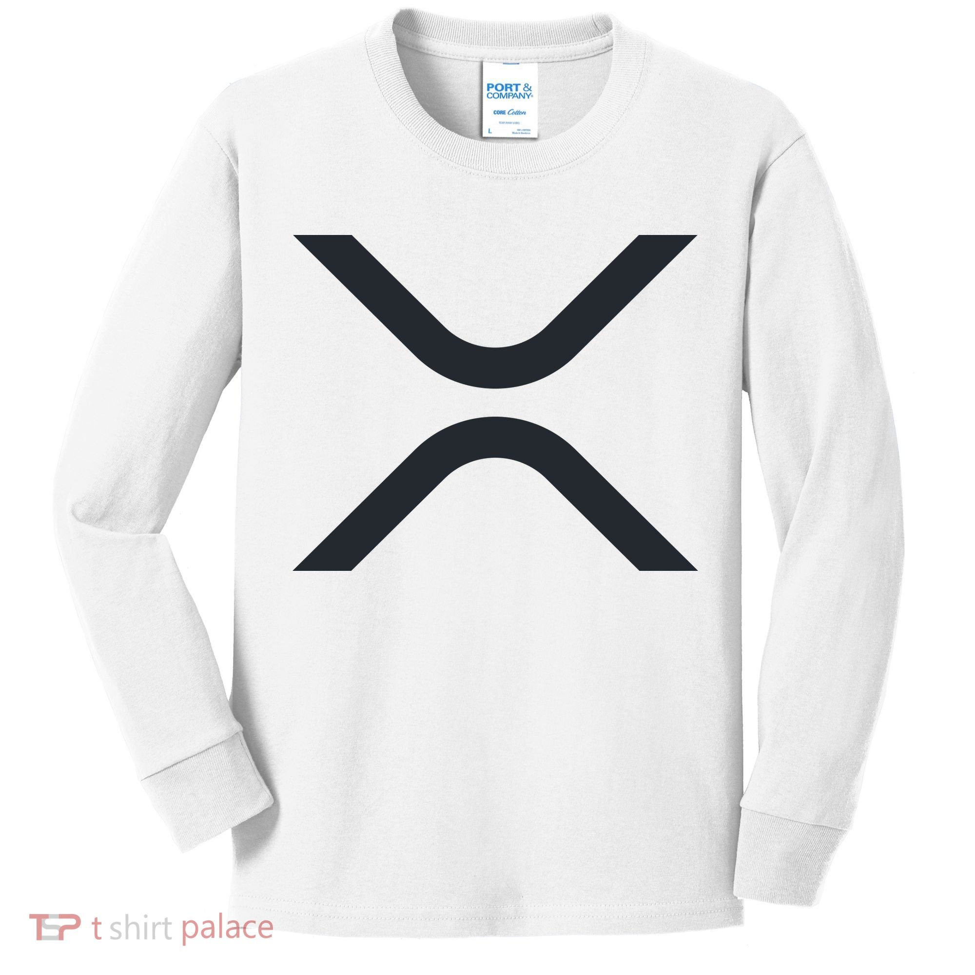 XRP Ripple Logo Kids Long Sleeve Shirt