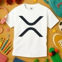 XRP Ripple Logo Kids T-Shirt thumb 3
