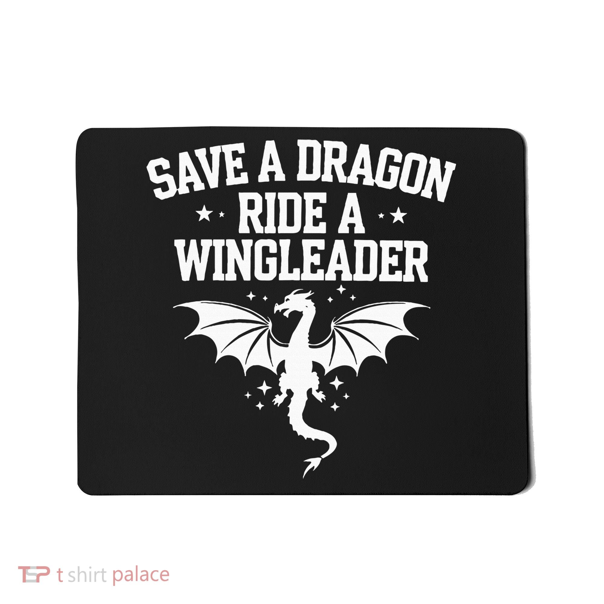Xaddy Save A Dragon Ride A Wingleader 4th Wing Book Lover Mousepad