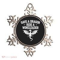 Xaddy Save A Dragon Ride A Wingleader 4th Wing Book Lover Ornament thumb 0