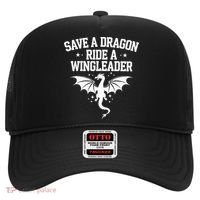 Xaddy Save A Dragon Ride A Wingleader 4th Wing Book Lover Hat thumb 0