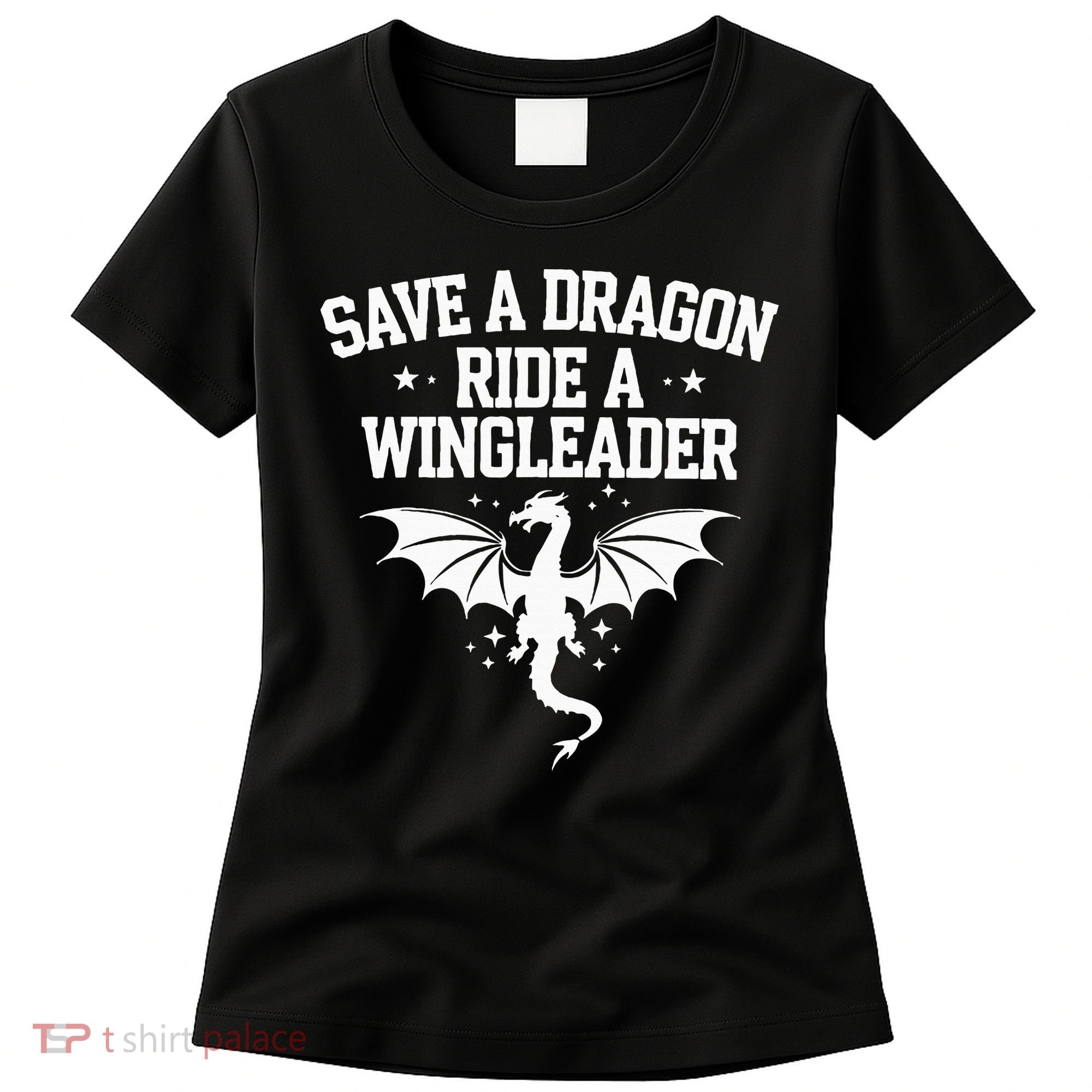 Xaddy Save A Dragon Ride A Wingleader 4th Wing Book Lover Women's T-Shirt