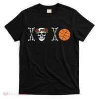 XOXO Skeleton Basketball Valentine Gift For Valentine Day T-Shirt thumb 0