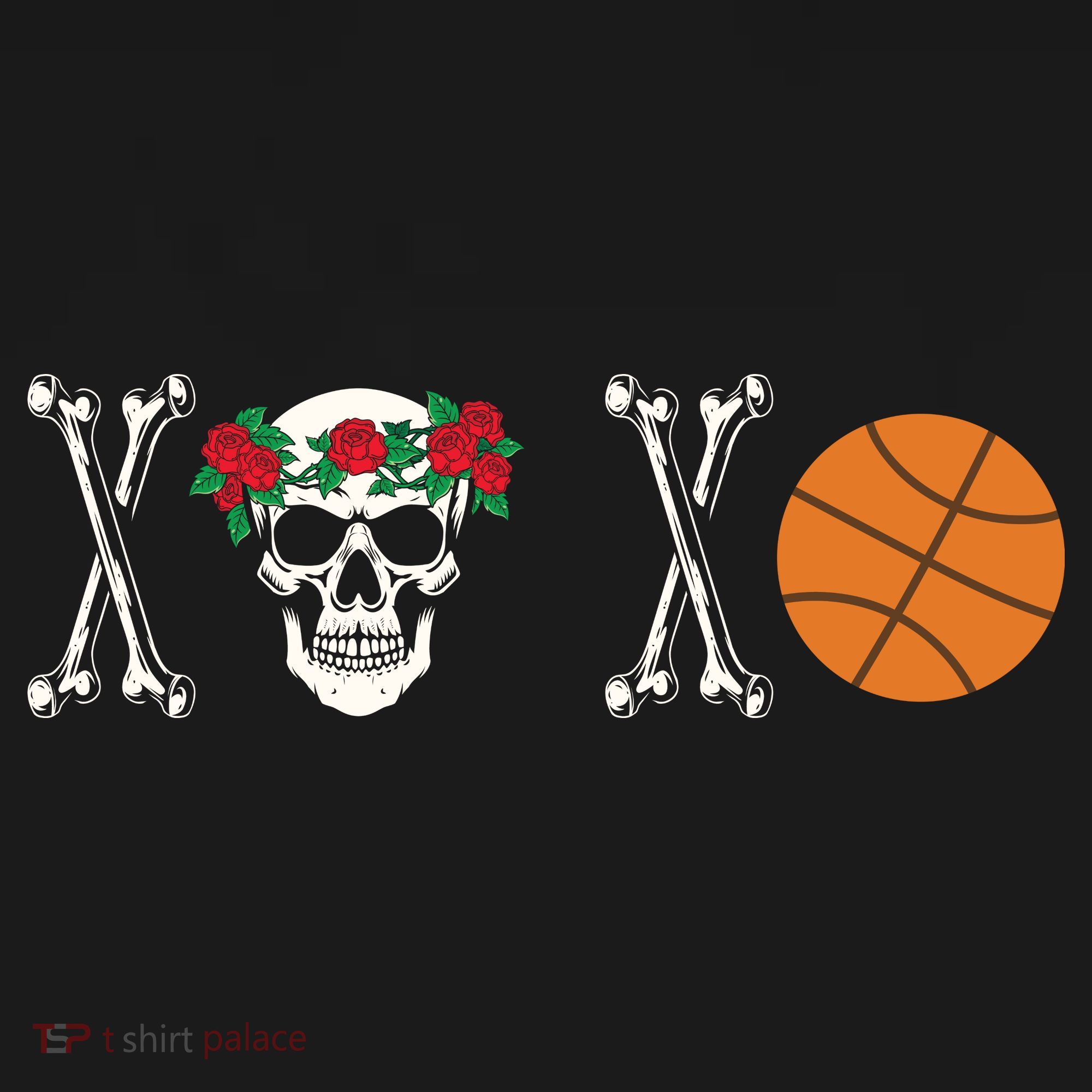 XOXO Skeleton Basketball Valentine Gift For Valentine Day Women's Tank Top