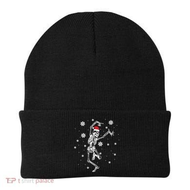 Xmas Tree Christmas Lights Christmas Skeleton Dancing Meaningful Gift Beanie