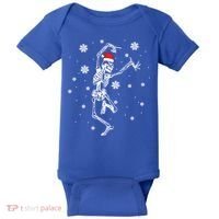 Xmas Tree Christmas Lights Christmas Skeleton Dancing Meaningful Gift Baby Bodysuit thumb 0