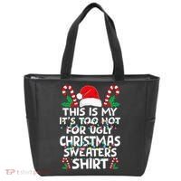 Xmas This Is My It's Too Hot For Ugly Christmas Sweaters Tote Bag thumb 0
