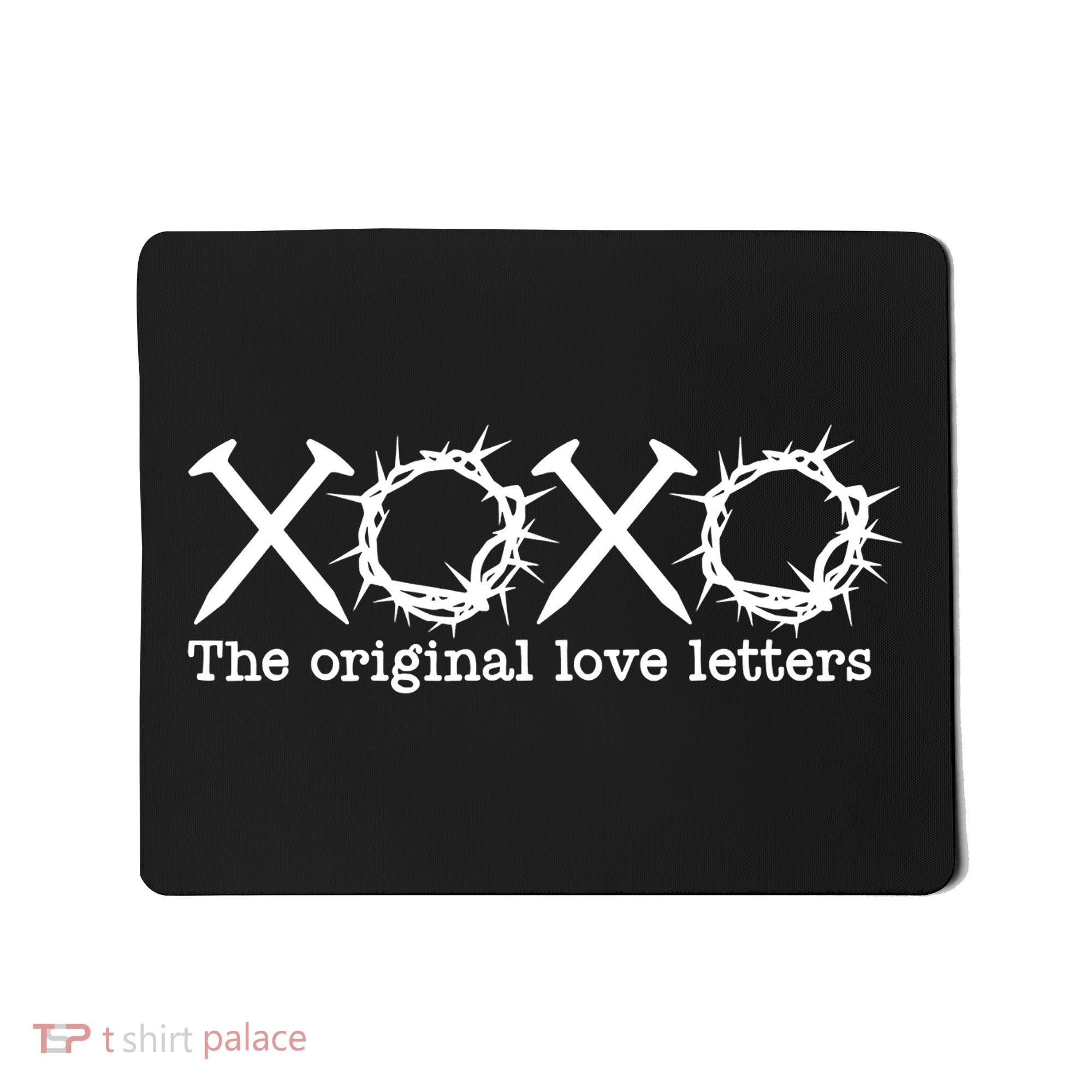 XoXo The Original Love Letters Jesus Christian Mousepad